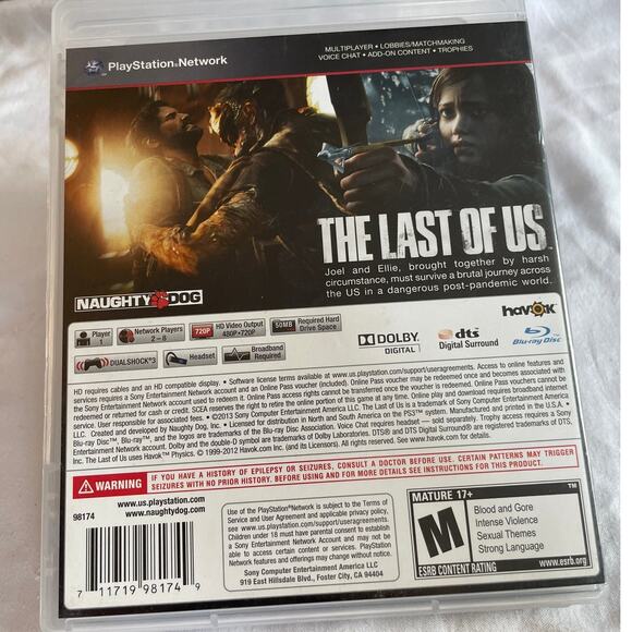 The Last of Us (PS3) – Pre-Owned | Case Included | No Manual | Excellent - Picture 2 of 3